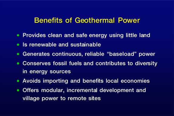 Benefits of Geothermal
