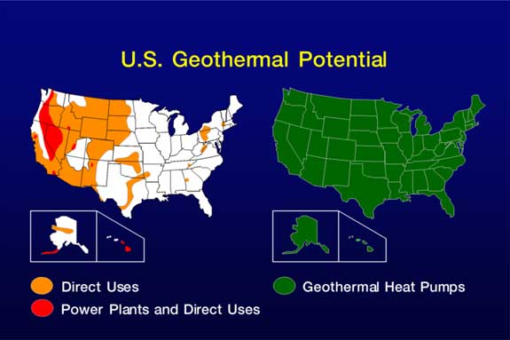 US Geothermal Potential